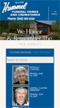 Mobile Screenshot of hummelfuneralhomes.com